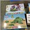 Image 2 : CROCODILE WITH BABIES, DINOSAURS AND TURTLE PLUSH ANIMALS