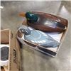 Image 3 : 3 WOODEN DUCK DECOYS, AND SOLAR RABBIT GARDEN LIGHT