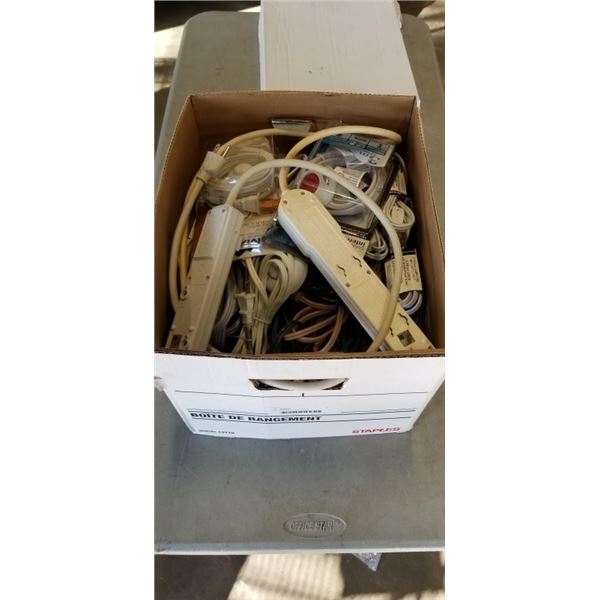 BOX OF EXTENTION CORDS