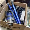 Image 1 : BOX OF VARIOUS SHARK AND NINJA APPLIANCE PARTS AND ACCESSORIES