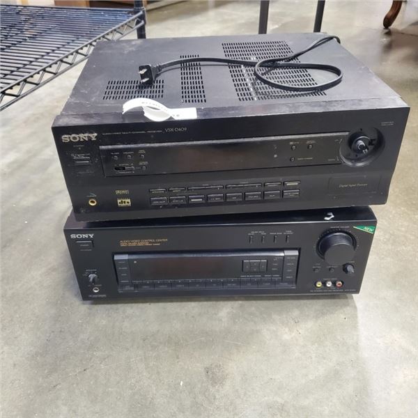 SONY STR-D1015  CONTROL CENTRE, SONY VSX-D409 RECEIVER ONE MISSING KNOB