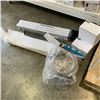 Image 1 : ASSORTED TOWEL BARS, RINGS AND SHOWER ROD BRAKETS