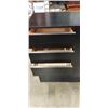 Image 2 : BLACK HIGH BOY DRESSER WITH DOOR