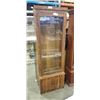 Image 1 : 6FT GLASS DOOR GUN CABINET, 23 INCH WIDE, WITH KEY