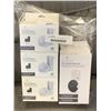 Image 1 : 6 WASSERSTEIN AC OUTLET MOUNTS - 3 FOR GOOGLE NEST MINI AND 3 FOR ECHO DOT - TOTAL RETAIL $132