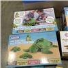 Image 2 : CROCODILE WITH BABIES, DINOSAURS AND TURTLE PLUSH ANIMALS