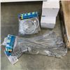 Image 1 : ASSORTED TOWEL BARS, RINGS AND SHOWER ROD BRAKETS