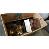 Image 2 : TWO BOXES OF ASSORTED SILVER PLATE SERVING ITEMS