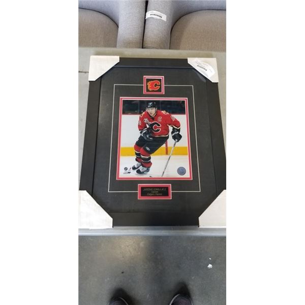 JEROME IGINLA FRAMED PRINT