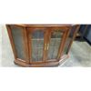 Image 2 : LEADED DOOR DISPLAY CABINET