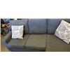 Image 2 : GREY CHAISE LOUNGE COUCH