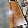 Image 3 : LIVE EDGE BENCH, 52 INCH LONG, 20 INCH WIDE AT WIDEST POINT
