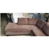 Image 2 : 2 PIECE GREY FABRIC SECTIONAL
