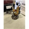 Image 1 : STAINED GLASS BUTTERFLY LAMP