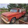 Image 1 : 1964 Chev 1-ton, step side, 4spd, 6 cyl, c/w hoist, showing 80,645 km, runs, SN. 1C8601600092B