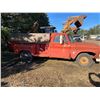 Image 4 : 1964 Chev 1-ton, step side, 4spd, 6 cyl, c/w hoist, showing 80,645 km, runs, SN. 1C8601600092B