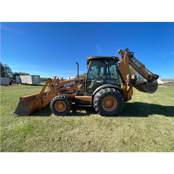 2011 Case 580 SNWT, 4-spd auto, 4x4 Ext. A hoe, 28 inch bucket, approx. 2900 hrs, one owner, SN.JJGN