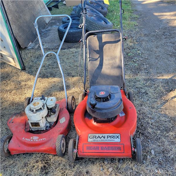 Grand prix B&S lawn mowers, Magnetron 3.5 Hp Mtd. Lawn flite B&S 3.5 Hp