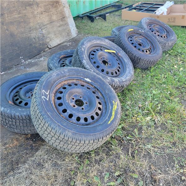 4- Fire hawk AUS 235/55/17 tires