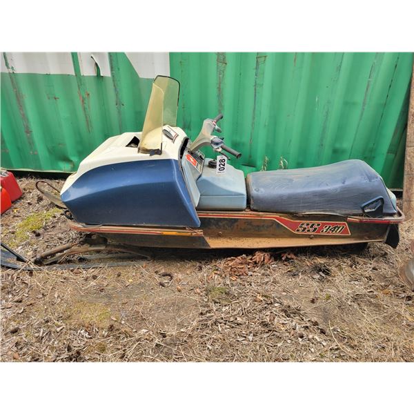 SS340 snowmobile, not running