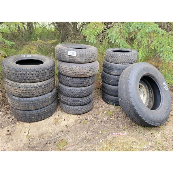 Lot of tires