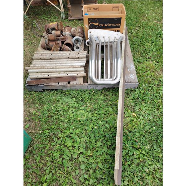 Pallet of starters & misc.