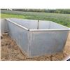 Image 3 : Steel mobile, grain/fertilizer hopper bin