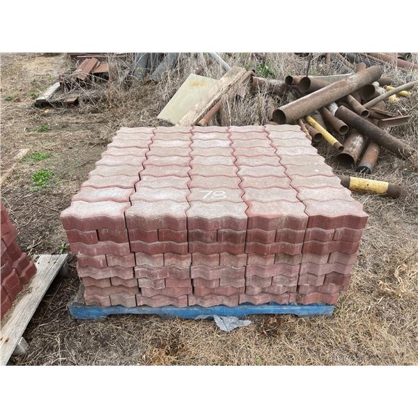 Pallet of bricks