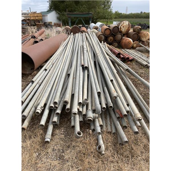 Galvanized pipe, pipe, sucker red