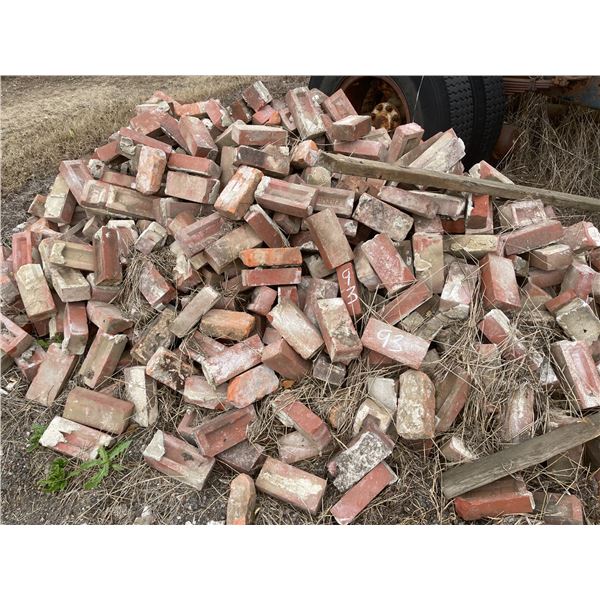 Pile of Solid Bricks (Buyer Responsible to Load)