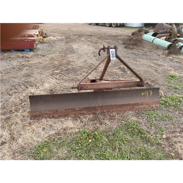 3pt back blade, 8 ft