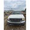 Image 2 : 2002 Ford F350 crew cab, V10, auto, gas, 4WD c/w truck box fuel tank, not running (Sold for Parts)