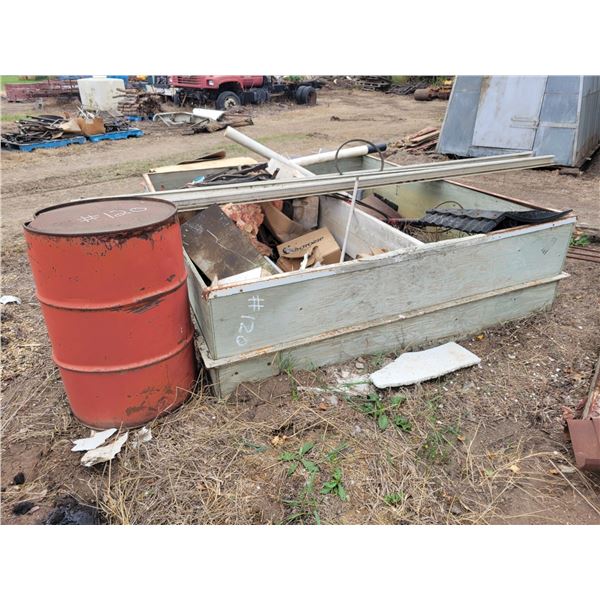 Truck doors, wood box & misc.