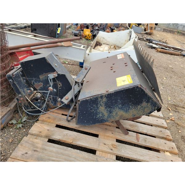 Garden tractor rototiller