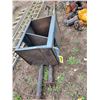 Image 1 : Rolling cart, truck bed tool box & 2- support pipes
