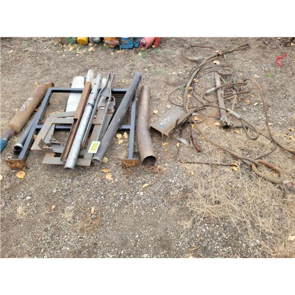 Cable slings, misc. iron