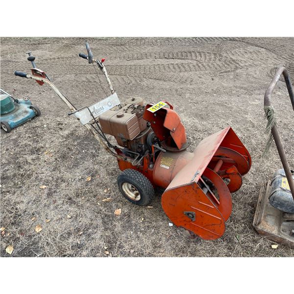 Packer (tamper) & snow blower