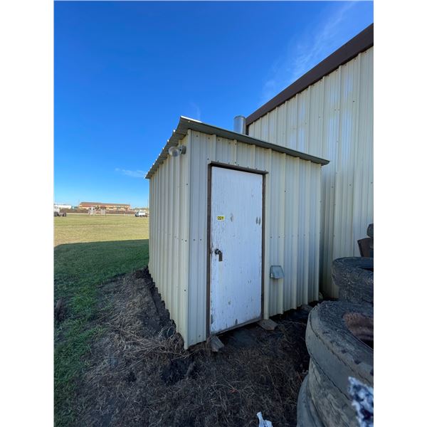 Kirk's Coal furnace & building