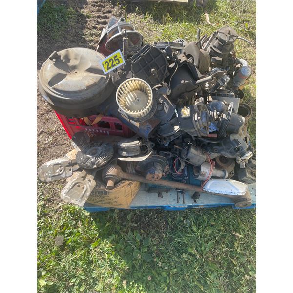 Misc. auto parts (starters, alternators etc.)