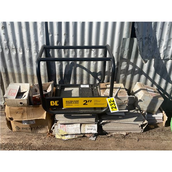 Water pump frame & tile