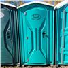Image 1 : Porta Potty c/w hand sanitizer dispenser, urinal & TP dispenser