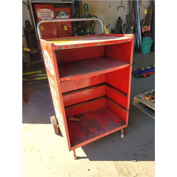 Windshield wiper cart