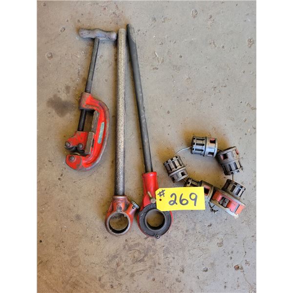 Pipe threader & pipe cutter