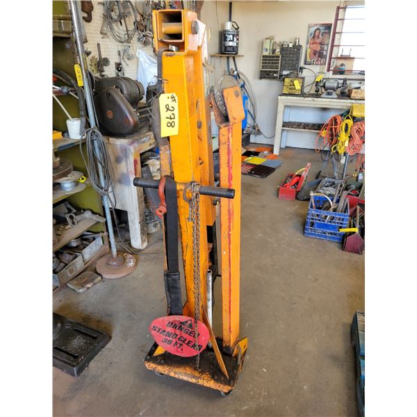 1-ton folding crane (engine hoist)