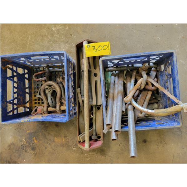 Clevis & rolling bars