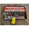 Image 1 : 3/4 inch 21 piece socket set
