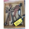Image 1 : Box of misc. tools, air grinder