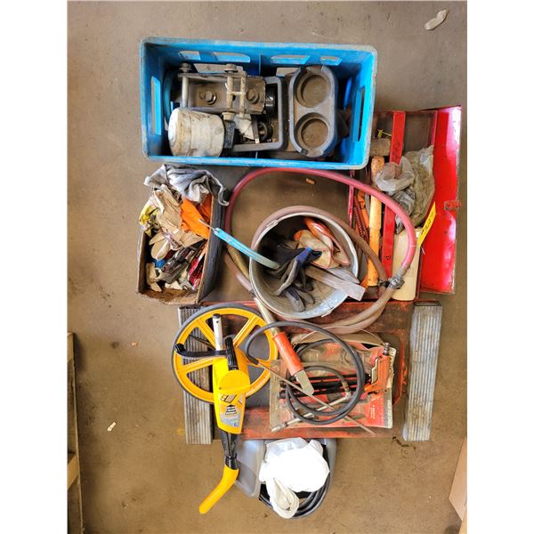 Misc. items & tool box