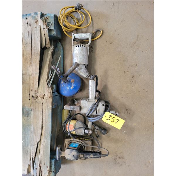 Elec. power drills & sander