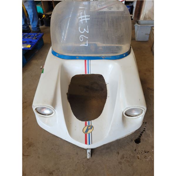 Polaris snowmobile hood (V.G.)